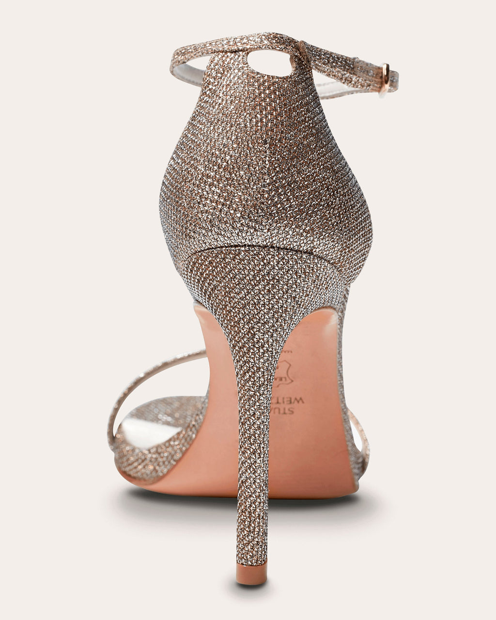 Nudist Metallic-Leather Sandal