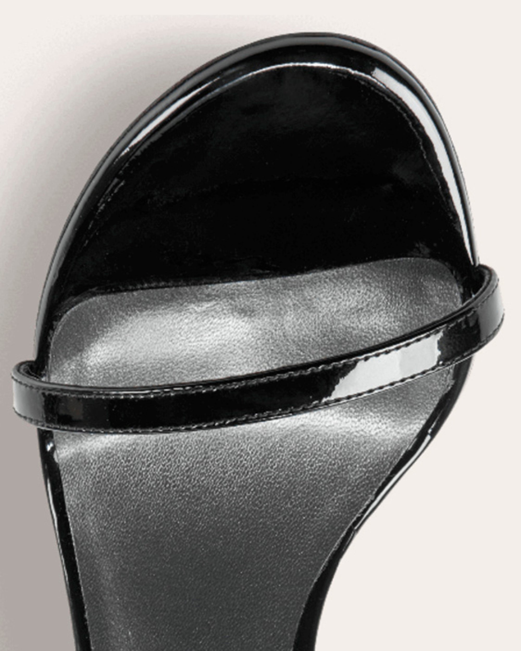 NudistSong Patent-Leather Sandal
