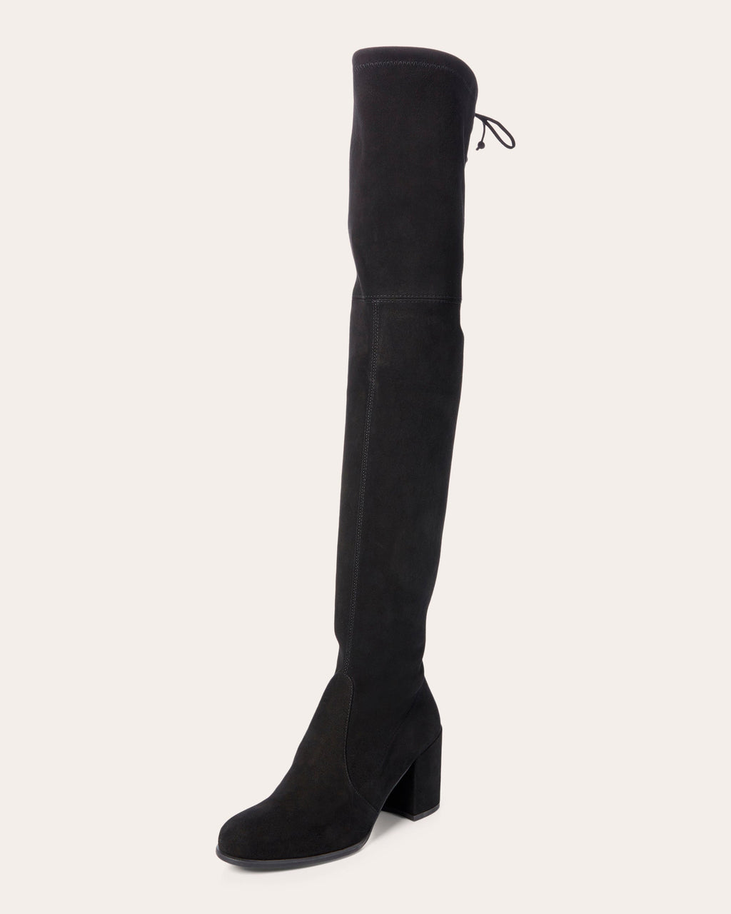 Tieland Stretch-Suede Over-the-Knee Boot