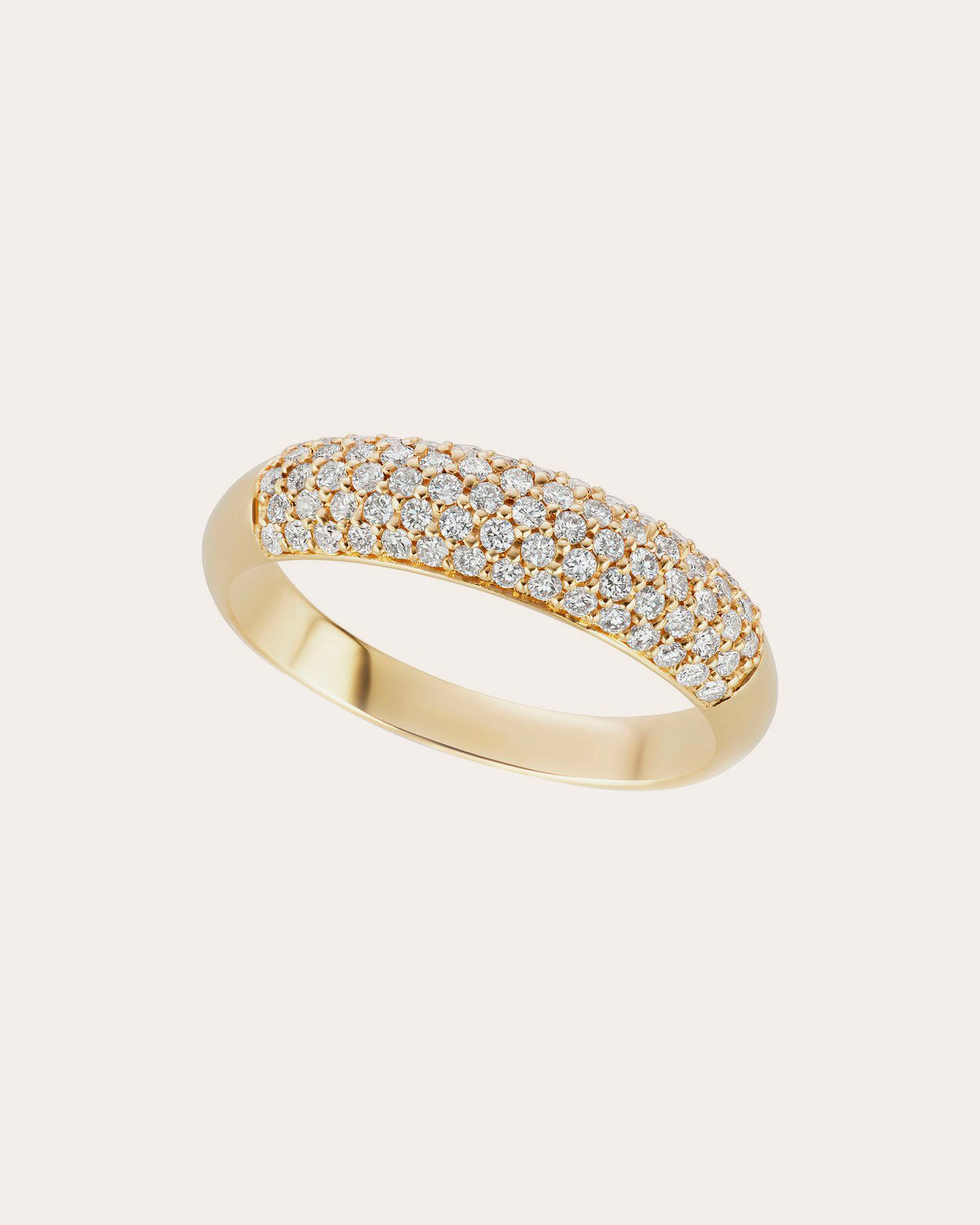 Diamond Bombe Ring