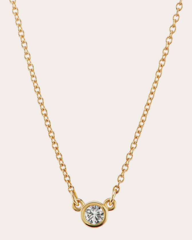 Confetti 14K Gold Diamond Pendant Necklace