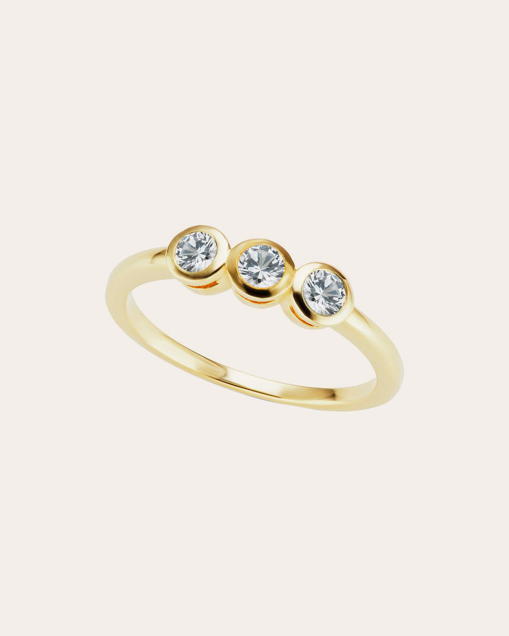 Diamond Trio Confetti Ring