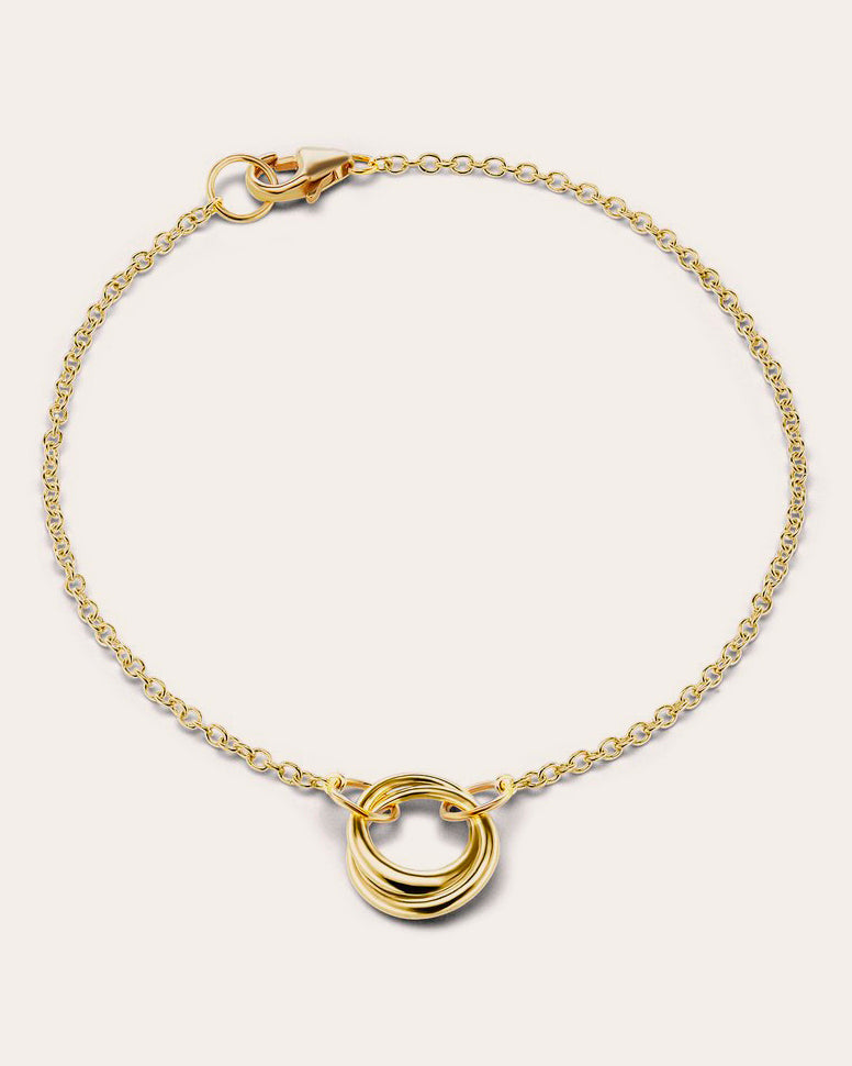 Encircle 14K Gold Bracelet