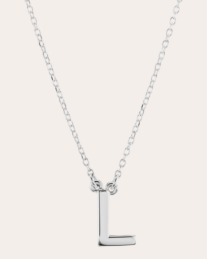 Initial Pendant Necklace