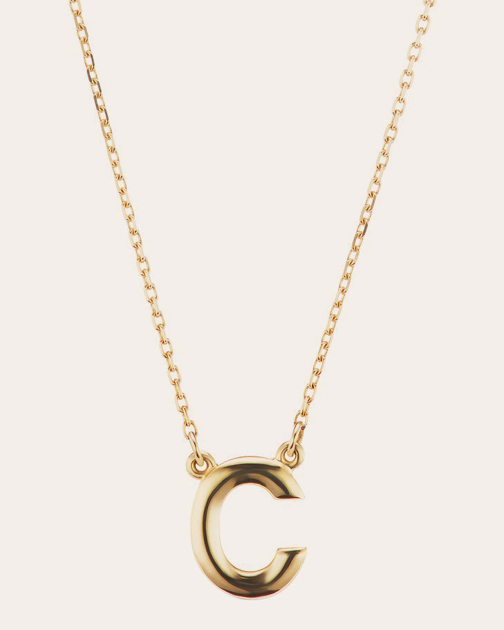 Initial Pendant Necklace