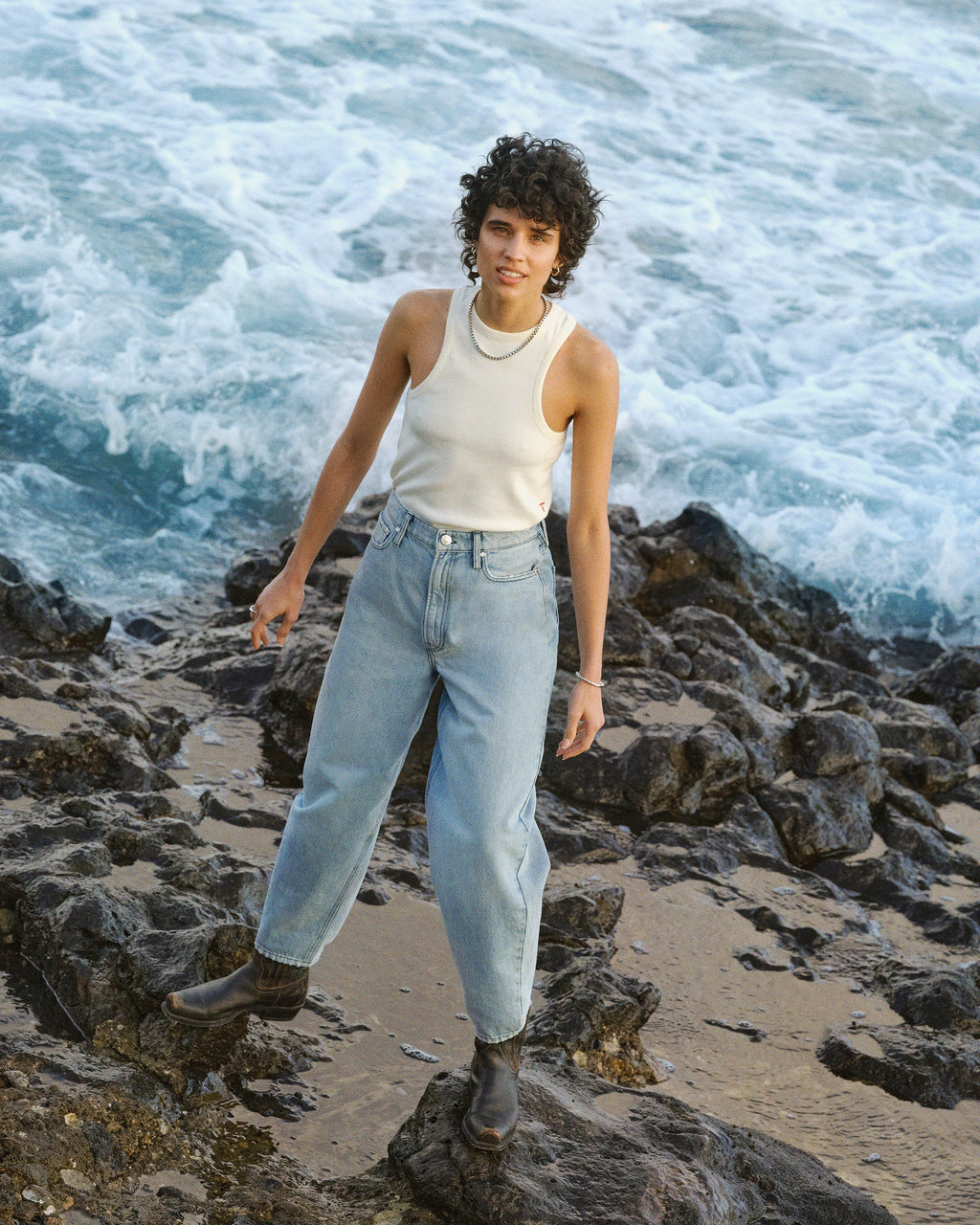 Cate Bullet-Shape Jeans