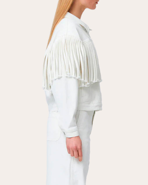 Kersee Fringe Denim Jacket