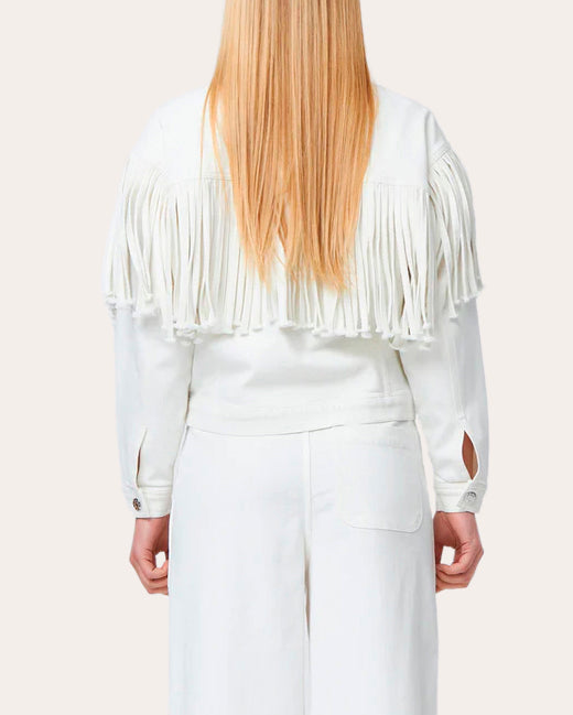 Kersee Fringe Denim Jacket