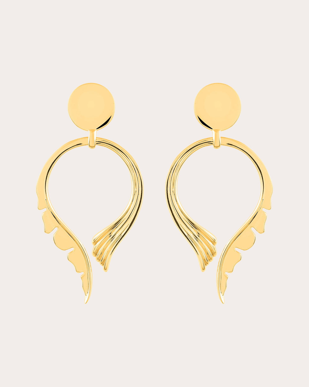 Tulum 18K Gold Earrings