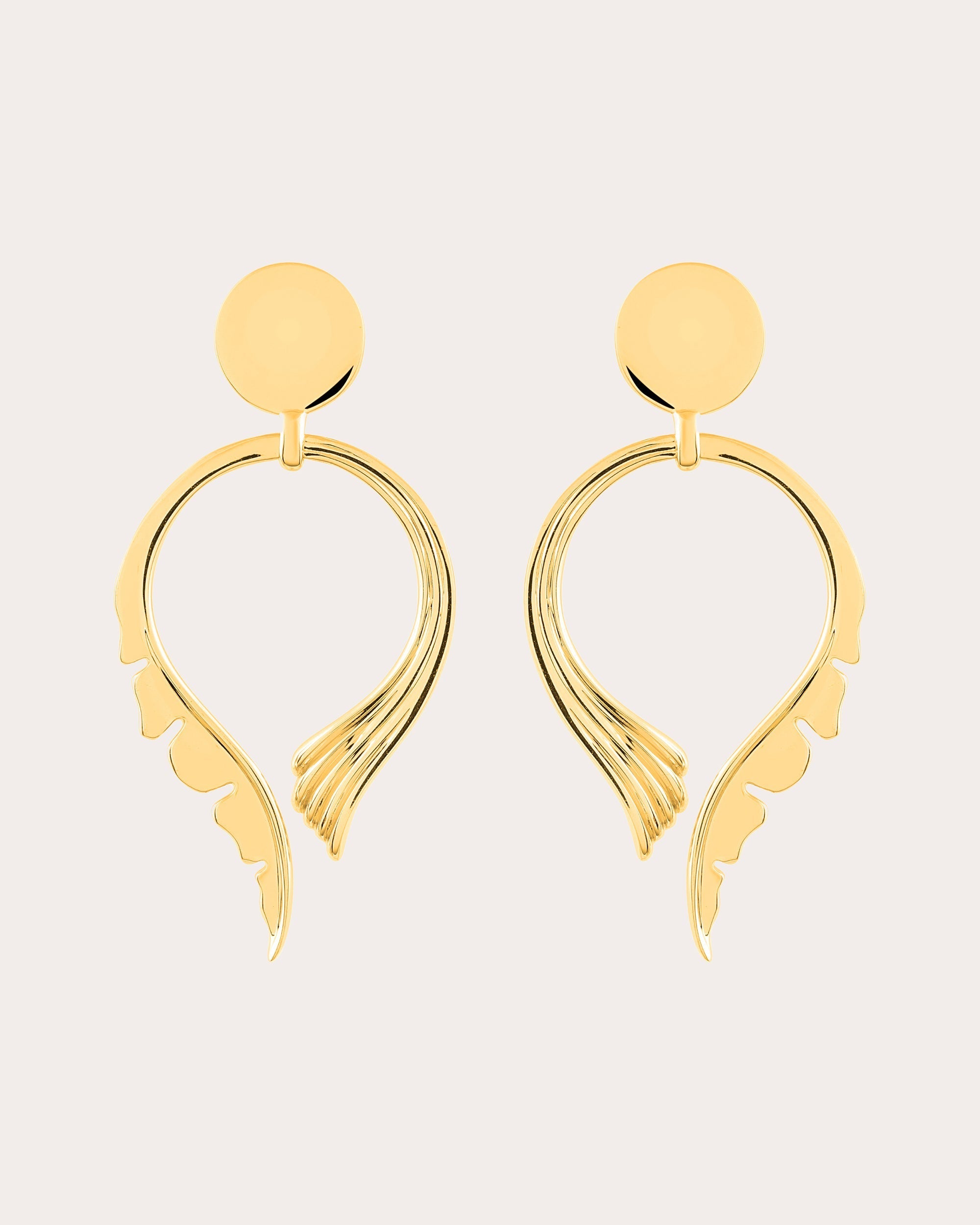 Tulum 18K Gold Earrings