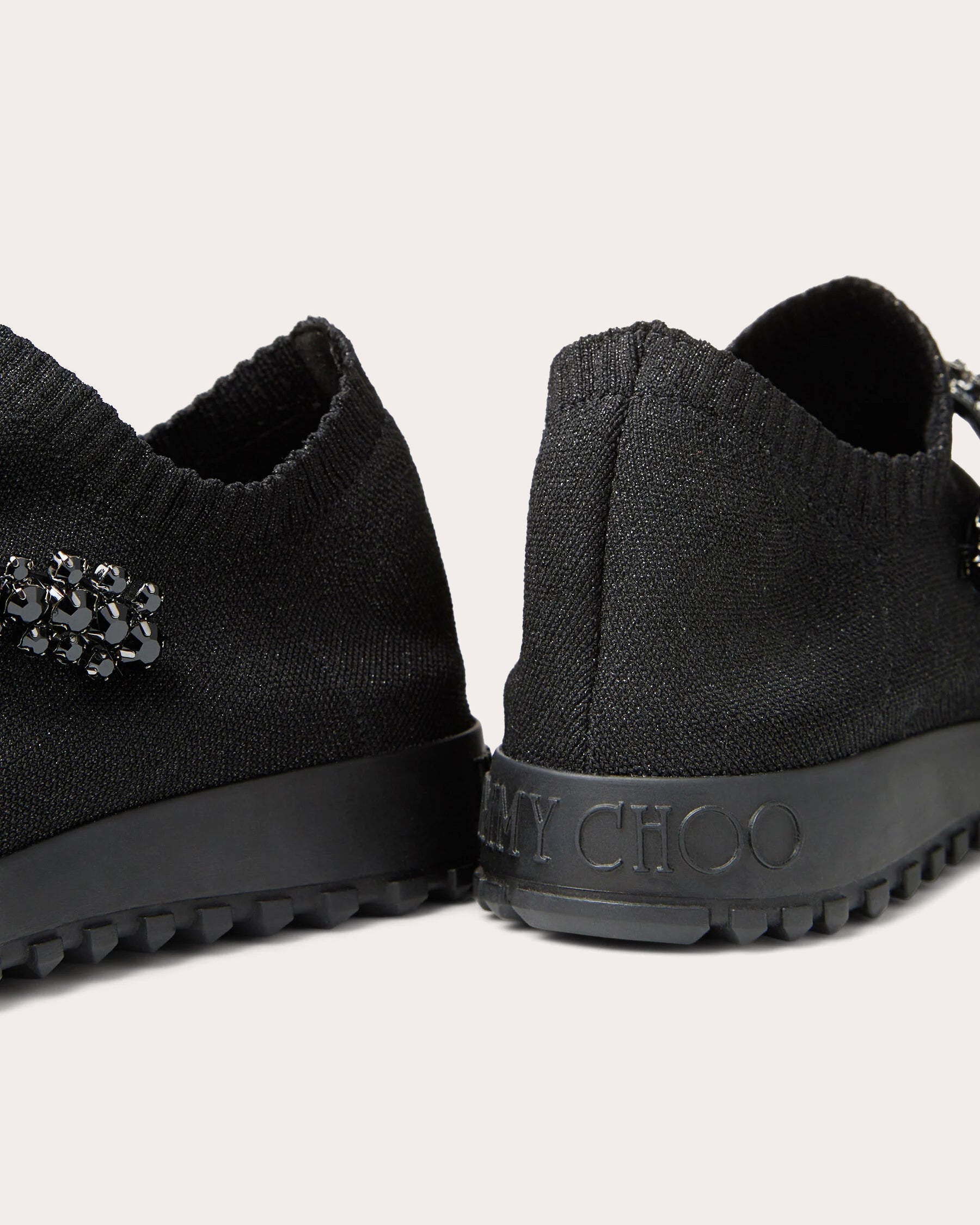 Verona Crystal-Embellished Knit Sneaker