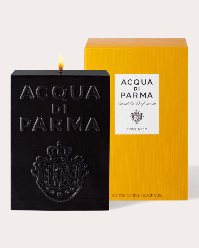 Black Cube Candle