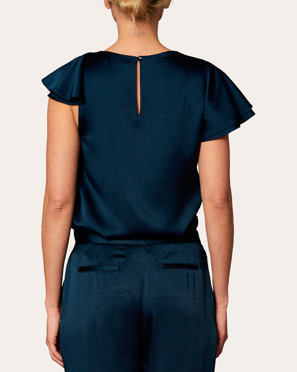Asymmetric Ruffle Top