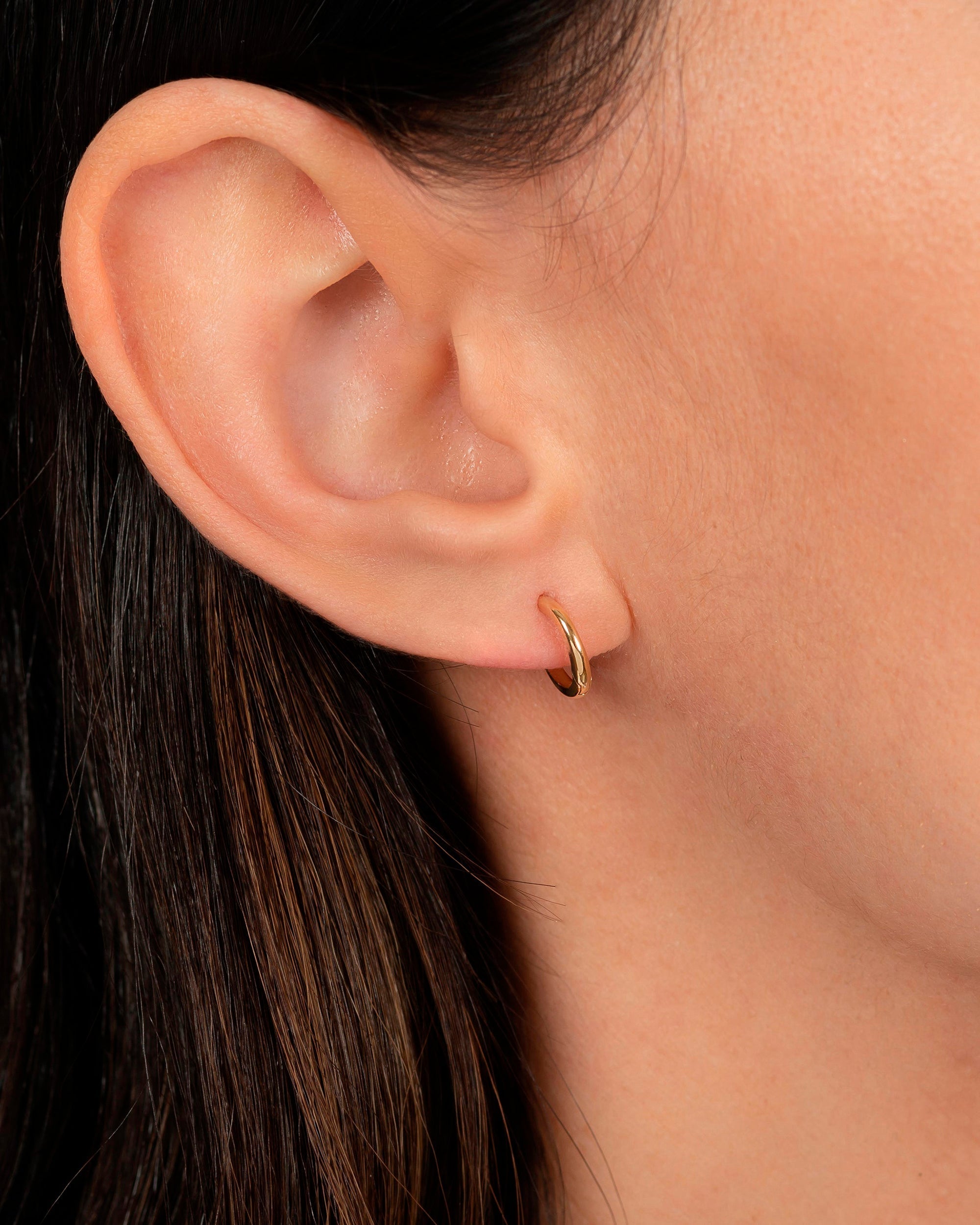 Small 14K Gold Hoop Earrings
