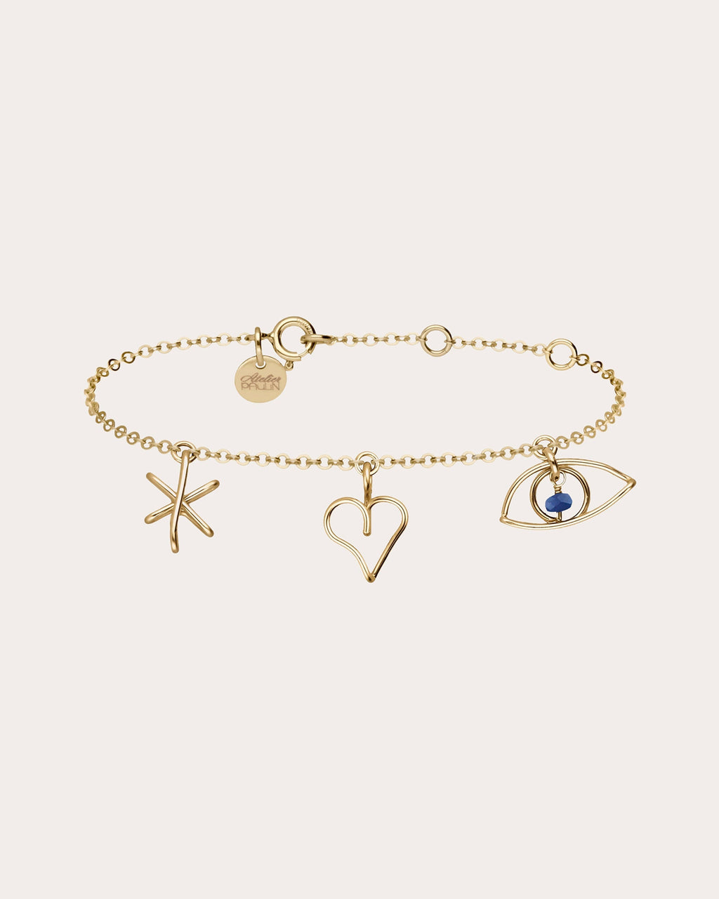 La Signature 14K Gold-Filled Charm Bracelet